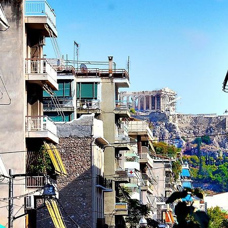 Urban Art Experience With Acropolis View Apartment Athens Exterior photo