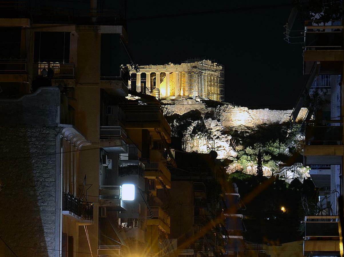 Urban Art Experience With Acropolis View Apartment Athens Exterior photo